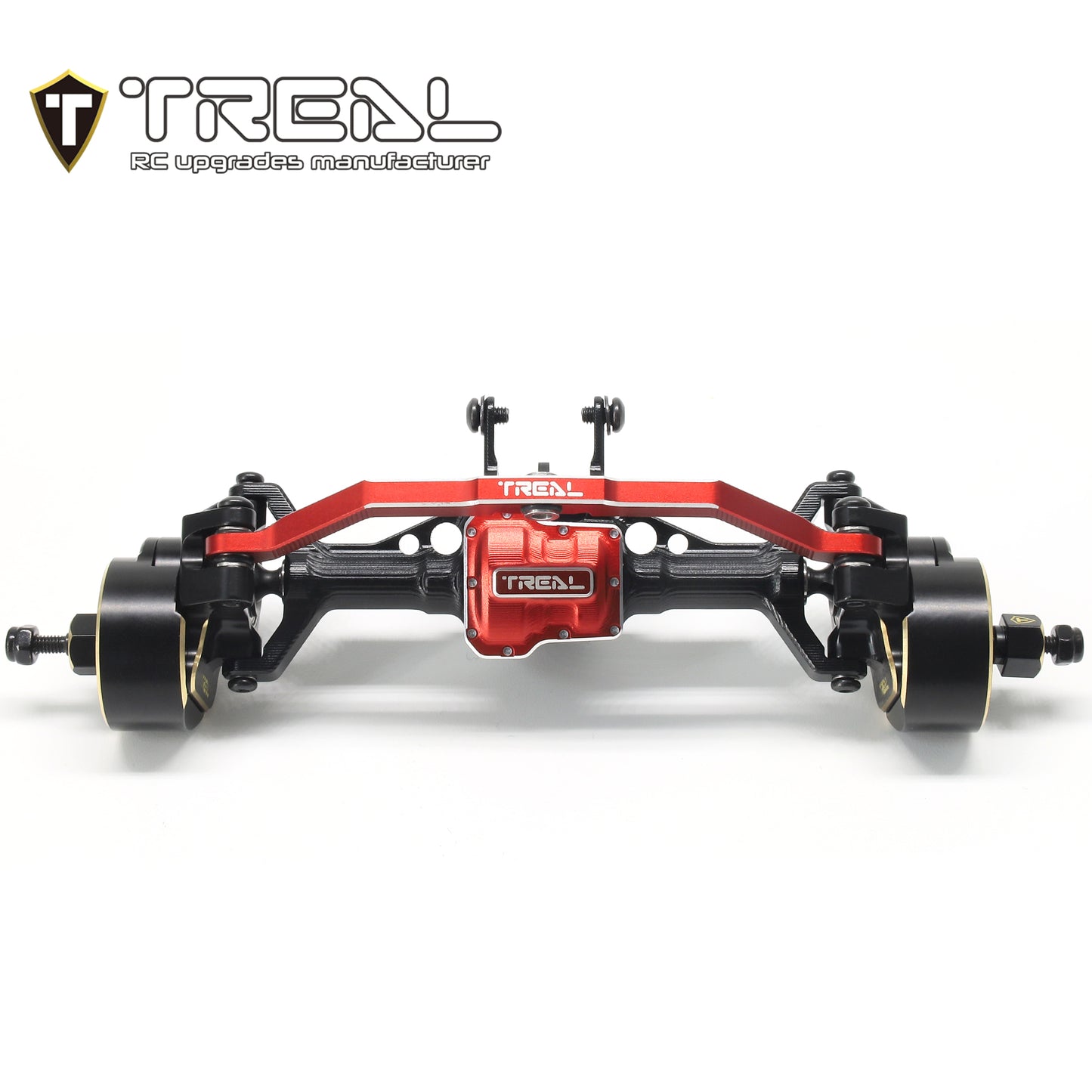 TREAL TRX4M Front Portal Axles Complete Kit CVD shaft Aluminum 7075 CNC Machined Axle Housing for 1/18 TRX-4M