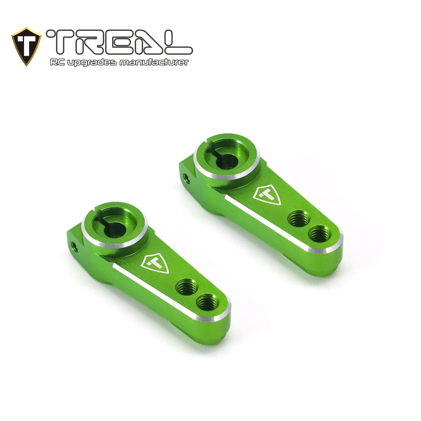 TREAL UTB18 Capra Servo Horn Set 25T (2pcs) Aluminum 7075 CNC Machined Servo Arm Upgrades