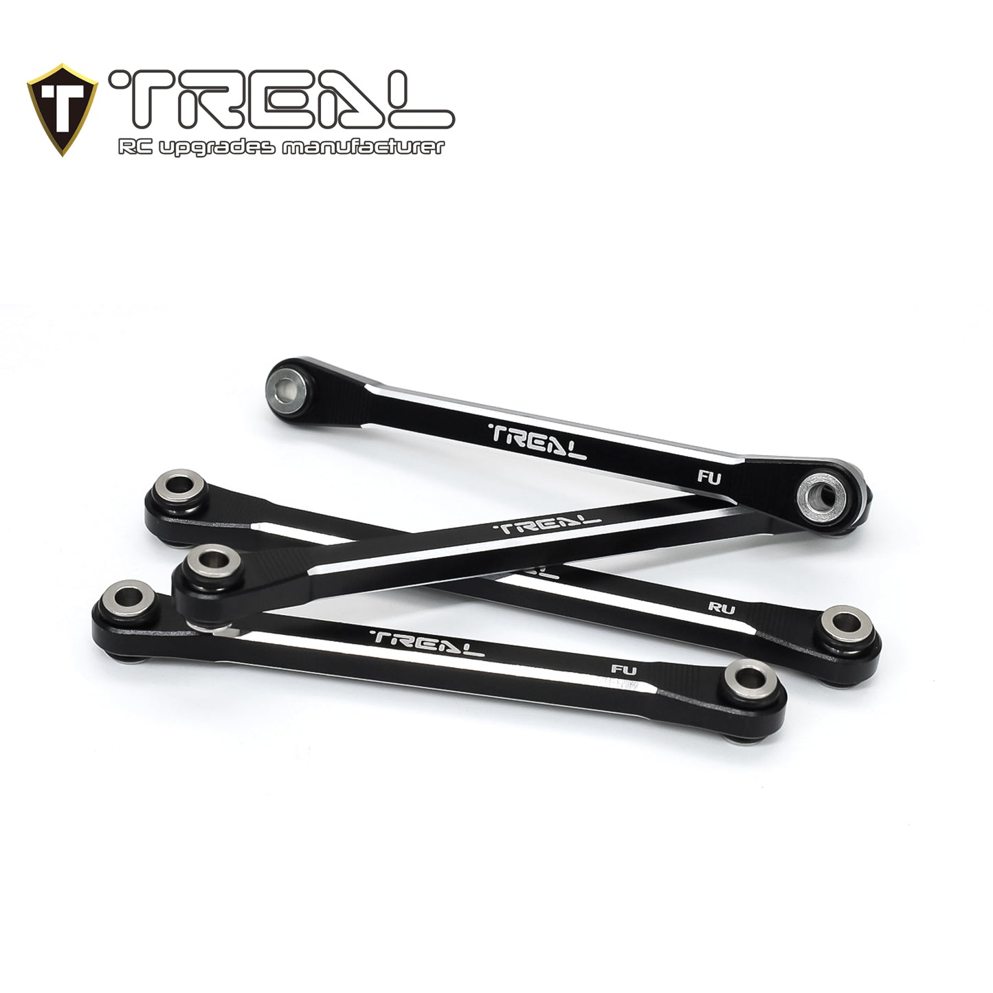 TREAL UTB18 Capra Upper Links Set (4pcs) Aluminum 7075 Upper Chassis 4-Links Upgrades