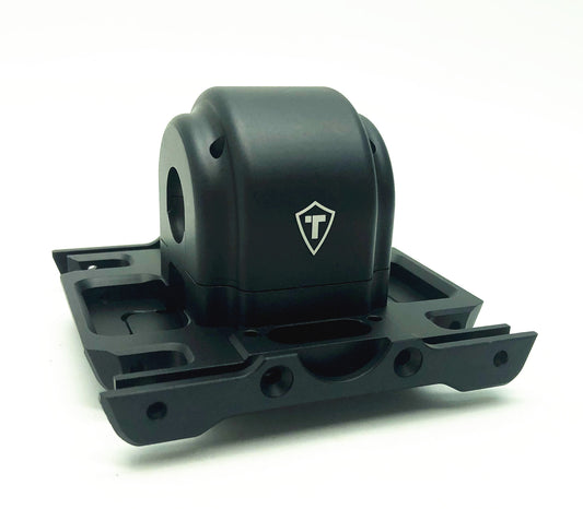 Treal Aluminum 7075 Centre Diffential Housing Gearbox Housing Set with Covers for Losi LMT