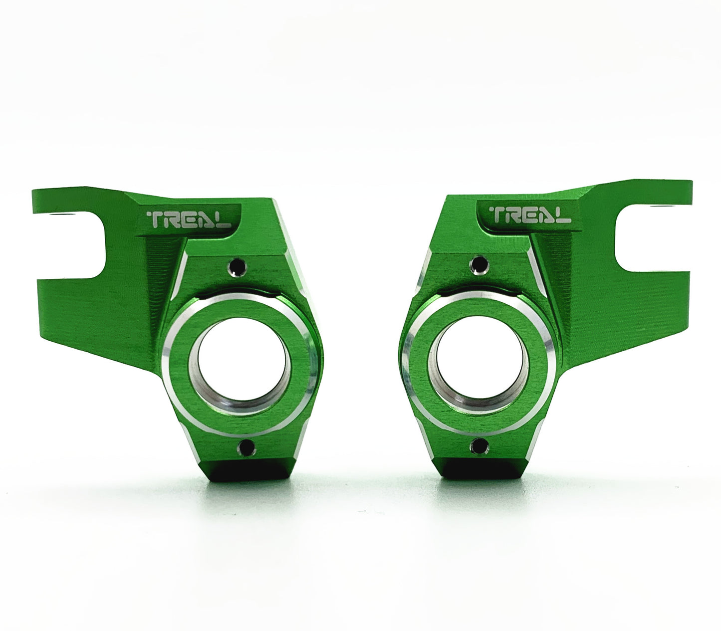 Treal Aluminum 7075 Front Steering Knuckles for SCX10 III Ford Bronco Front Straight Axle