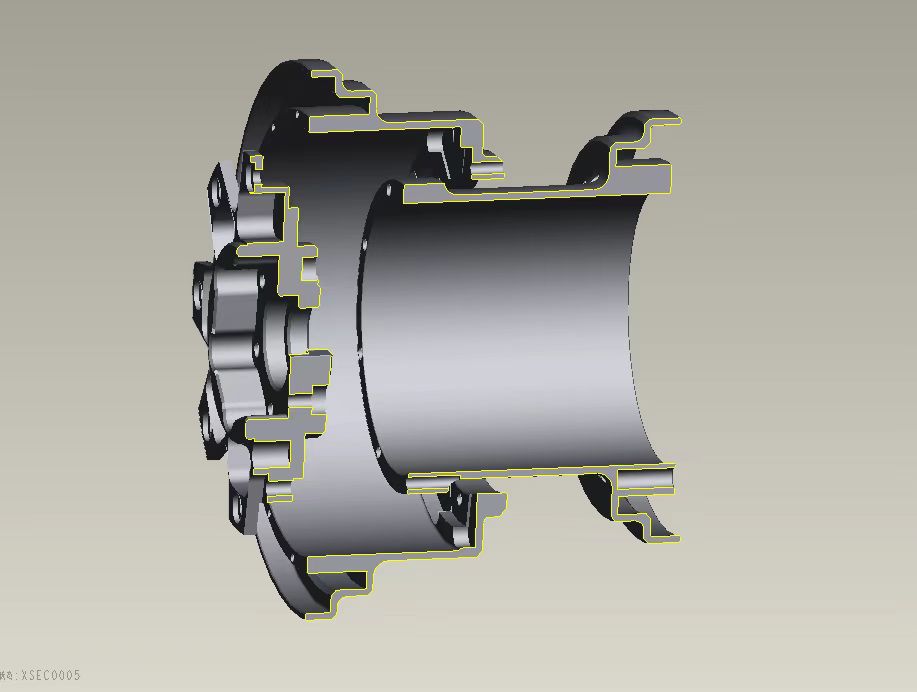 Treal Aluminum Beadlock wheels (2pcs) for Losi LMT
