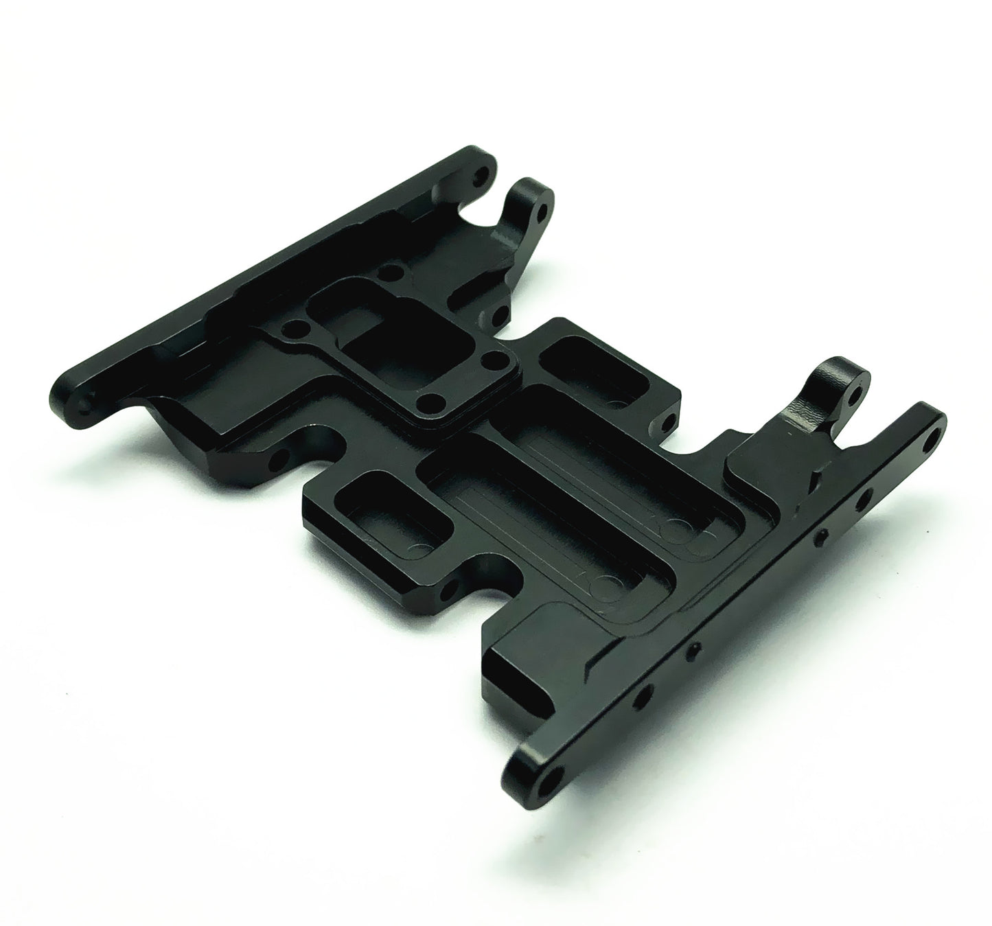 Treal Aluminum Center Skid Transmission Plate for SCX10 II Crawler