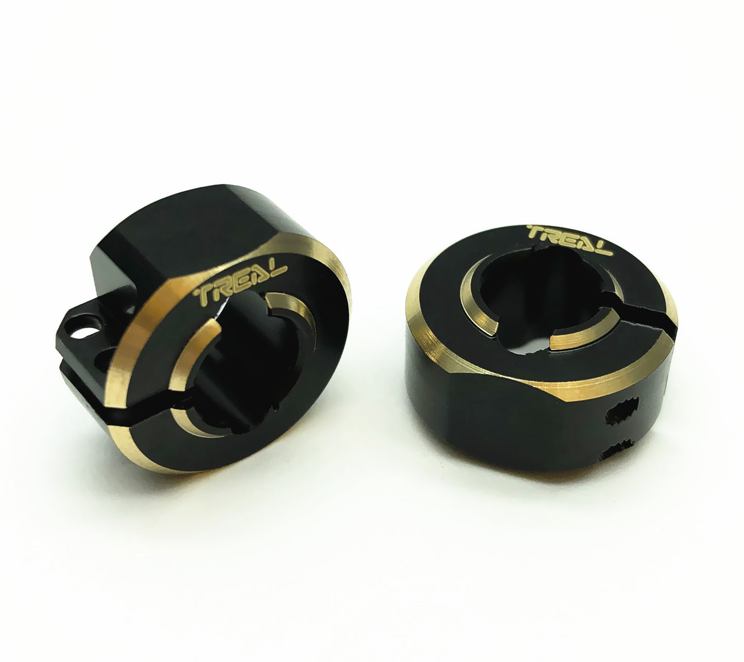 Treal Axial SCX24 Brass Rear Counterweight Black