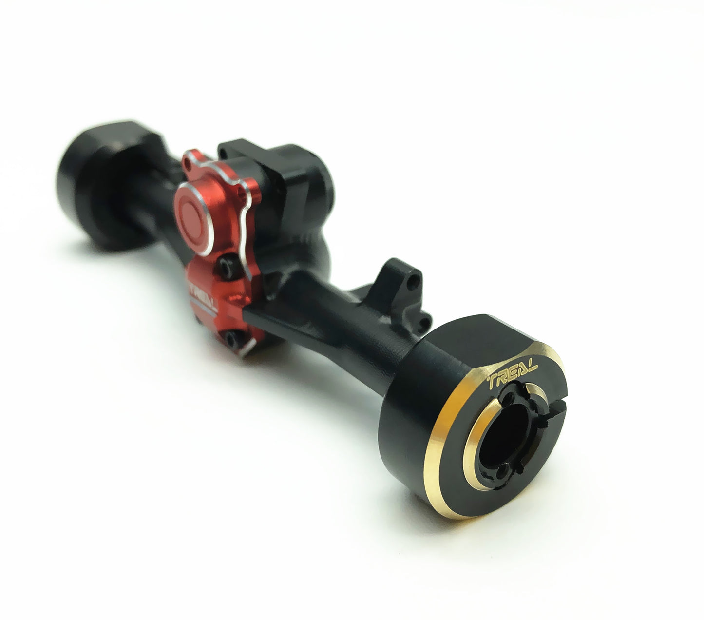 Treal Axial SCX24 Brass Rear Counterweight Black