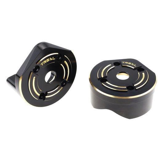 Treal Brass Outer Portal Covers Weights 93g for Axial Capra UTB/SCX10 III -Type B