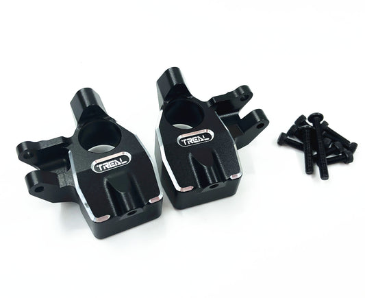 Treal Front Inner Portal Covers Steering Knuckles Aluminum 7075 for Axial Capra UTB/SCX10 III