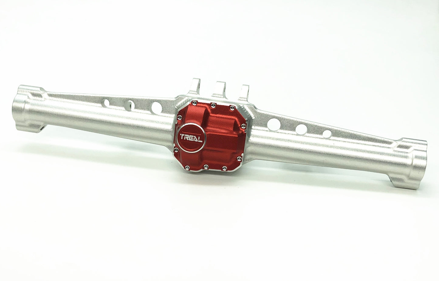 Treal SCX10 II Axles, Aluminum 7075 Metal Rear Axle, One Piece CNC Billet Machined Compatible with Axial SCX10 2 AR44
