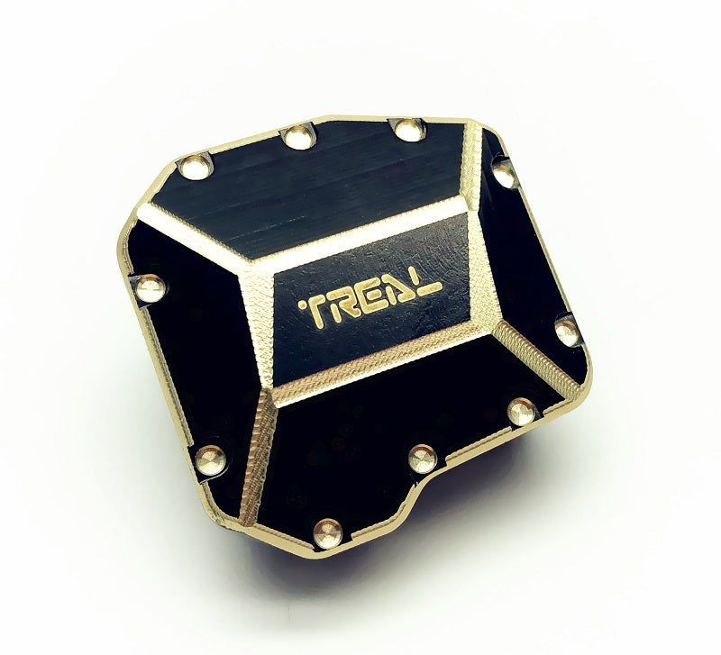 Treal SCX10 III Brass Axle Diff Cover Heavy Weight 51g, fitting for SCX10 III Portal Axle