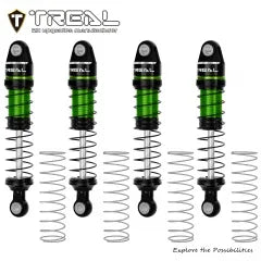 TREAL TRX4M Shocks 59MM Oil-Damper Long Travel Threaded Shock Absorber Upgrades for 1/18 TRX-4M TRX-4MT