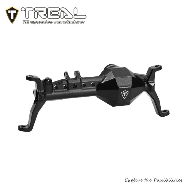 TREAL Aluminum 7075 Front Portal Axle Housing(AR45) Diamond Edition for Axial SCX10 III