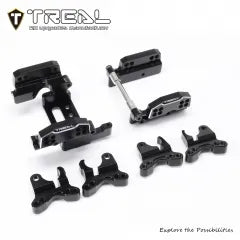 TREAL TRX4MT Dual Shock Mounts Shocks Tower (Front&Rear, Left&Right) Aluminum 7075 Upgrades for 1/18 TRX-4MT F-150 K10