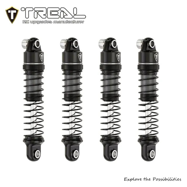 TREAL Aluminum 26mm Oil-fillable Shocks for 1/30 Axial SCX30