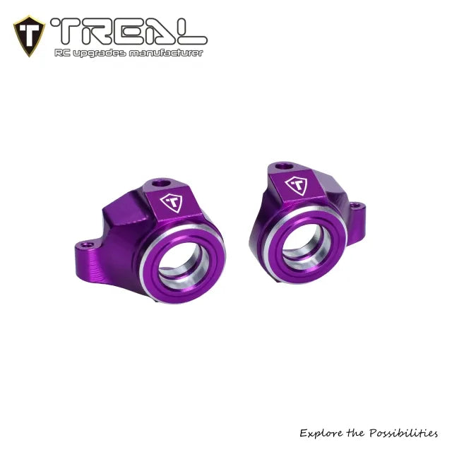 TREAL Aluminum 7075 Steering Knuckles for Axial SCX30