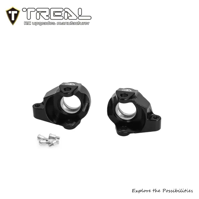 TREAL Aluminum 7075 Steering Knuckles for Axial SCX30