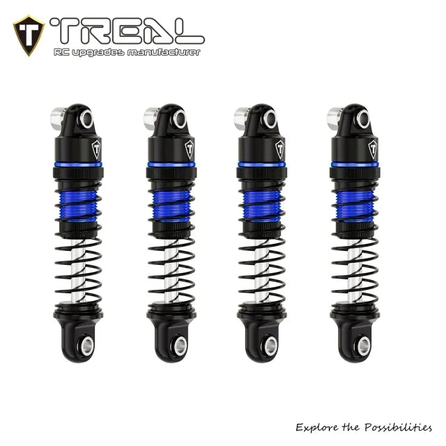 TREAL Aluminum 23mm Oil-fillable Shocks for 1/30 Axial SCX30