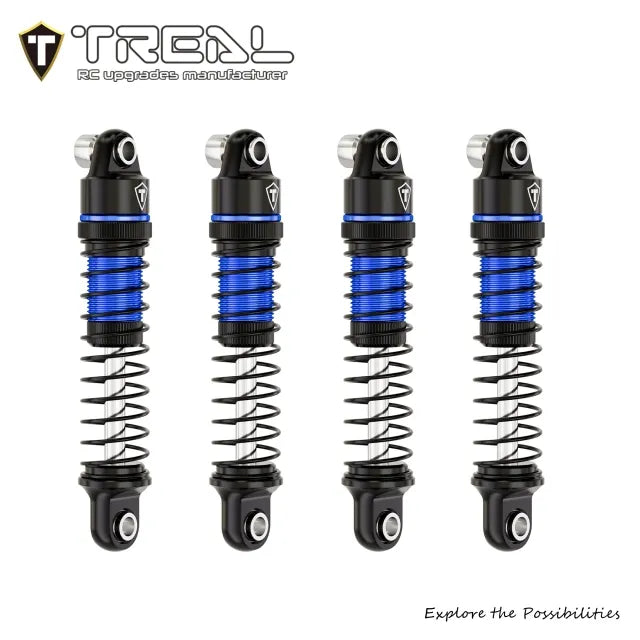 TREAL Aluminum 26mm Oil-fillable Shocks for 1/30 Axial SCX30