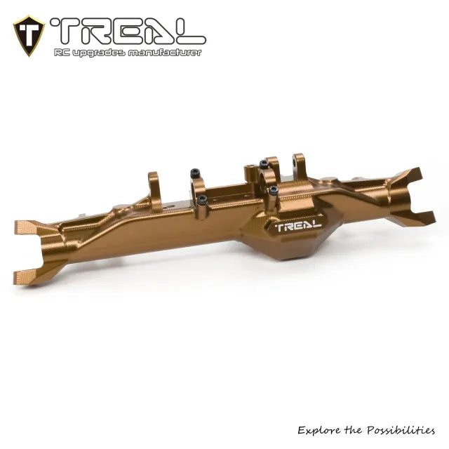 TREAL Aluminum 7075 Front Axle Housing CNC Billet Machined Upgrades for Vanquish Products H10 Optic