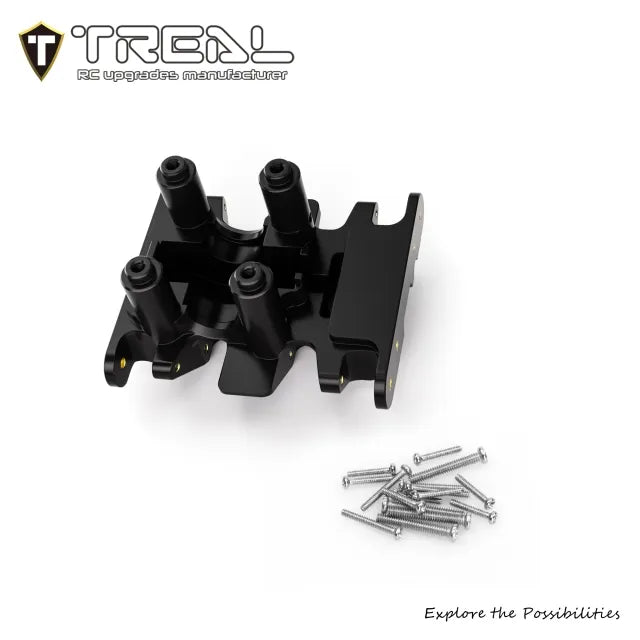 TREAL Brass Center Skid Plate Board for Axial SCX30