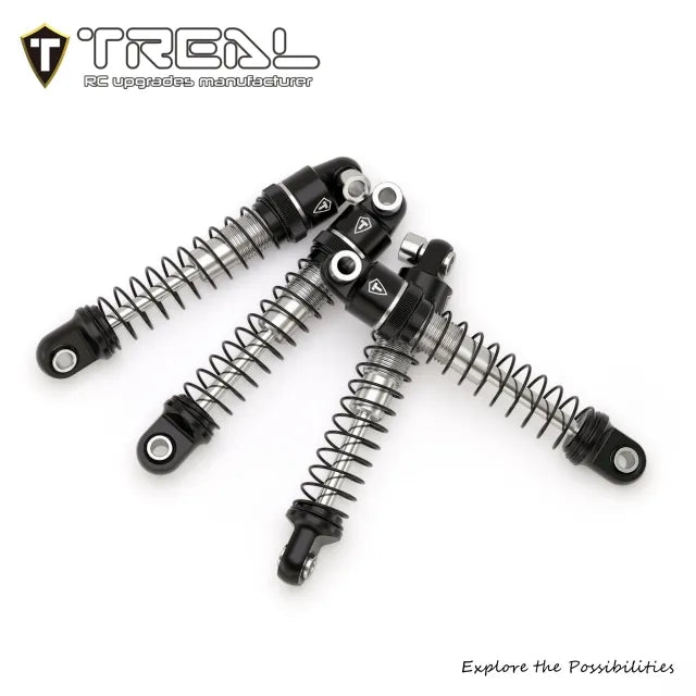 TREAL Aluminum Adjustable Dampers (4P) 23mm for Axial SCX30