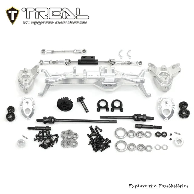 TREAL Aluminum 7075 Front Portal Axle Housing for Vanquish H10