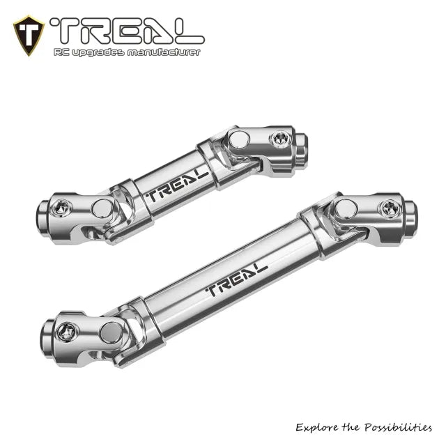 TREAL Harden Steel Center Driveshafts for Axial SCX30
