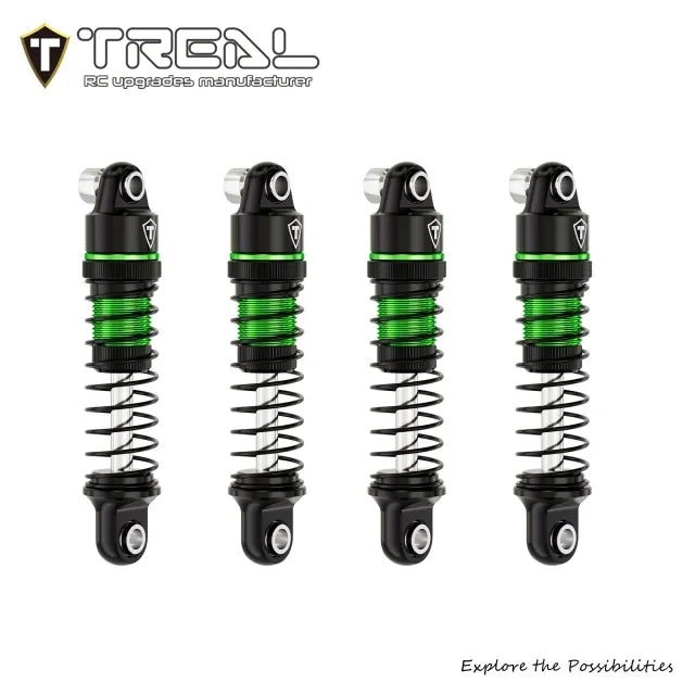 TREAL Aluminum 23mm Oil-fillable Shocks for 1/30 Axial SCX30