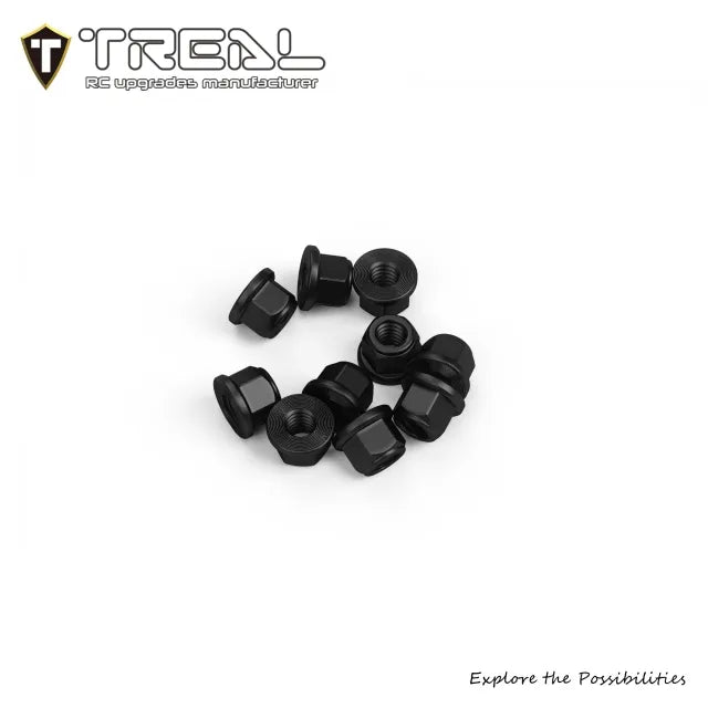 TREAL Brass M2 Nuts (10P) for Axial SCX30