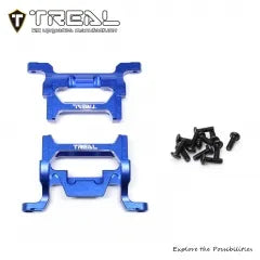 TREAL TRX4MT Front and Rear Bumper Mounts Aluminum 7075 Upgrades for 1/18 TRX-4MT F-150 K10 Monster Truck