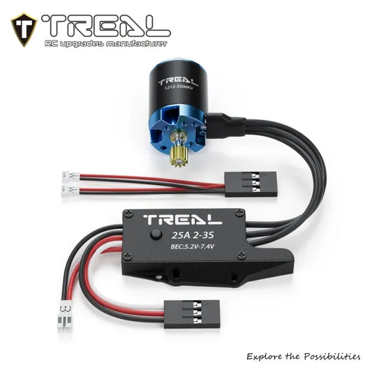 TREAL TH30 Bluetooth Outer Rotor ESC & Motor Combo for Axial SCX30